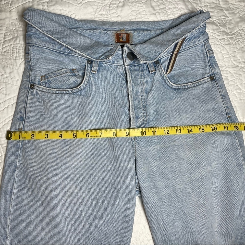 Jean Atelier Flip Jean in Light Blue Wash Size 27 Scandi Girl - Picture 10 of 15
